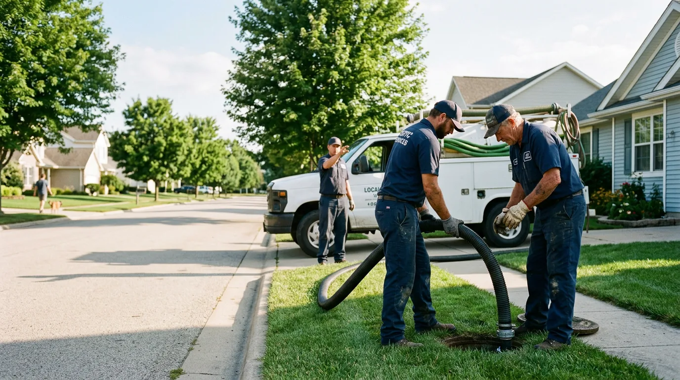 Grease Trap Pumping in Middleport, PA